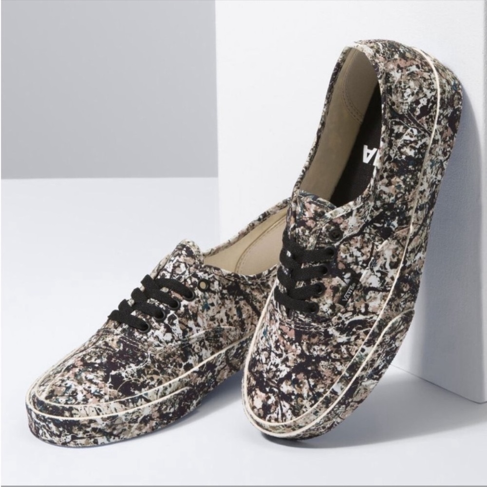 Vans Authentic. MoMa Jackson Pollock Unisex size 7.5 M / 9 W New in box